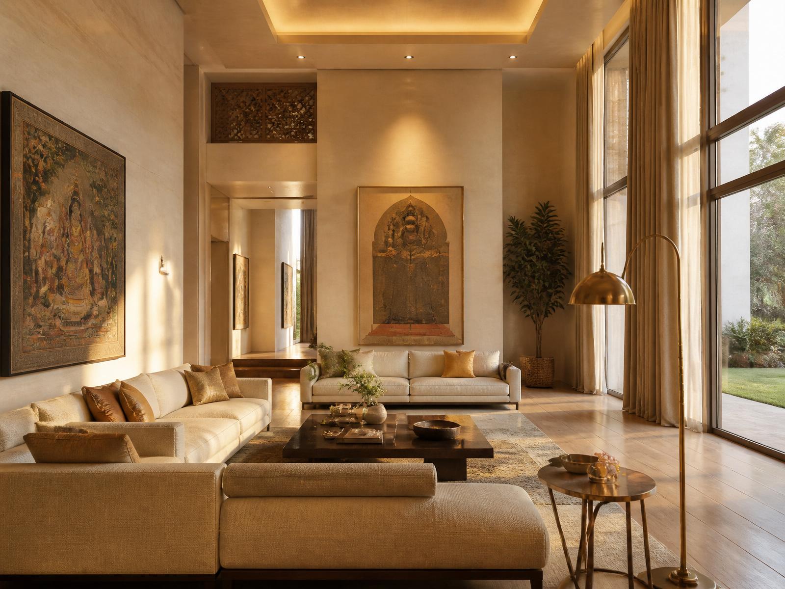 Elegant modern interior representing Madvil Groups